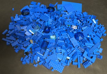 Vintage Blue Lego Blocks