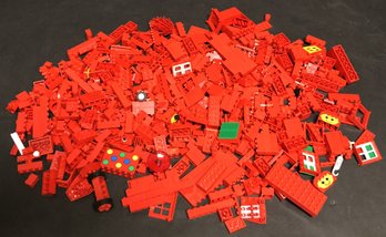 Vintage Red Lego Blocks