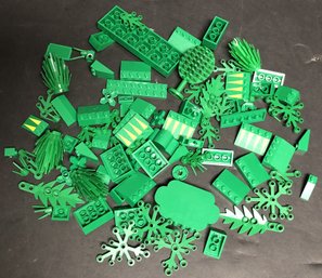 Vintage Green Lego Blocks
