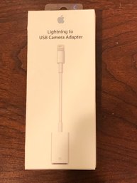 Apple Lightning To USB Camera Adapter - New