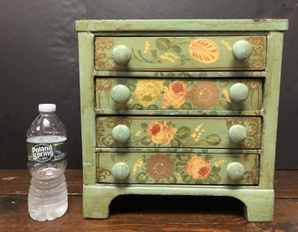 Beautiful Vintage Small Painted Dresser