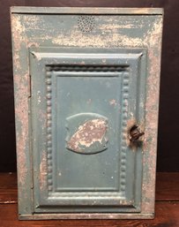 Antique Pierced Tin Pie Safe