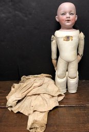 Antique Heubach Doll - Leather Jointed Body