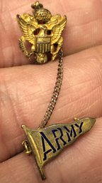 WW 2 Army Sweetheart Pin