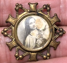 Vintage Germany Religious Pin