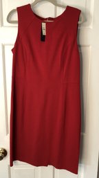 #31 - Talbots Red Dress - Size 10 - New W/ Tags