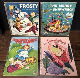 4 Vintage Children's Books