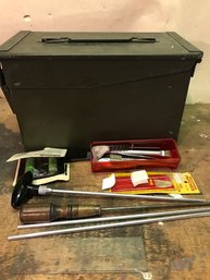Ammo Box & .22 Cleaning Supplies