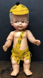 Vintage Ideal Bam Bam Flintstones Vinyl Doll