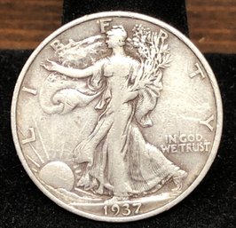 1937-s Walking Liberty Half Dollar