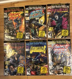 6 Comics - Rise Of The Midnight Suns #1-6 - Opened Bags