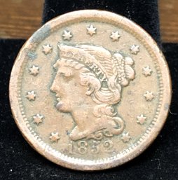 1852 Matron Head Large Cent