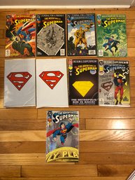 9 Comics - Adventures Of Superman - 2 Sealed