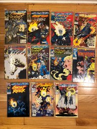 11 Comics - Marvel Comics Presents - Ghost Rider - Cable - Wolverine