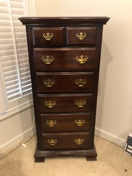 Tall Wood Lingerie Chest