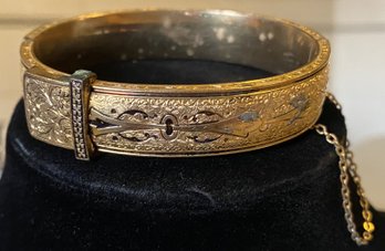 Vintage Hayward Bangle Bracelet - Gold Filled