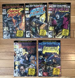 5 Comics - Rise Of The Midnight Sons - Sealed