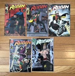 5 Comics - Robin #1-5
