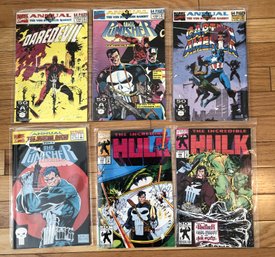 6 Comics - Annuals - Incredible Hulk
