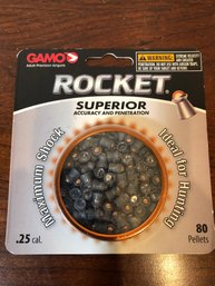 Gamo Rocket .25 Cal Pellets - New