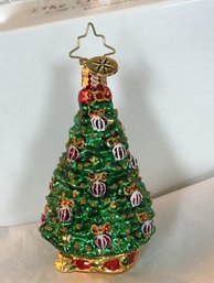 #10 - Christopher Radko Ornament - Small Christmas Tree