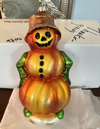 #11 - Christopher Radko Ornament - Pumpkin Leader Of The Patch