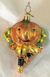 #19 - Christopher Radko Ornament - Mini Pumpkin Dancer