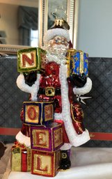 #29 - Christopher Radko Ornament - Simply Noel Santa