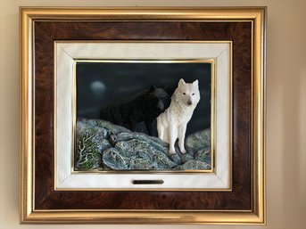 3D Wolf Wall Art - The Canadian Wilderness