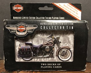 95 Year Harley Davidson Playing Cards - New