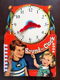 1956 Round The Clock - Kids Learning Book