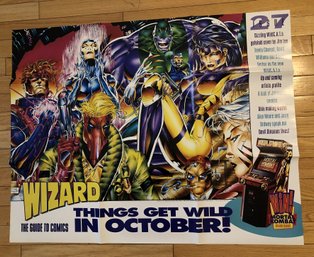 1993 Wizard Guide To Comics Poster