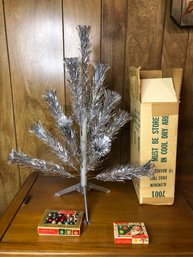 Small Aluminum Christmas Tree