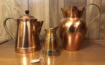 3pc Panco Copperware - Portugal