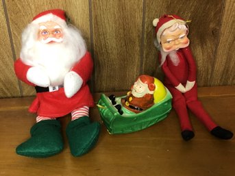 3pc Vintage Christmas Lot