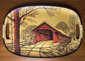 Covered Bridge Tray