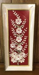 Chinese Shell Flower Wall Art