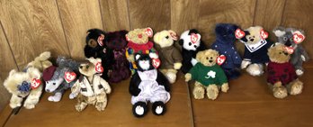 Lot 1 - 14pc TY Bear Lot