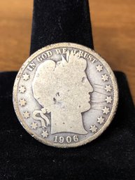 Barber Half Dollar - 1906