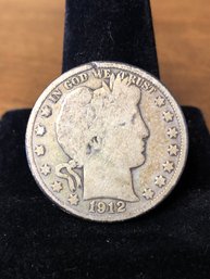 Barber Half Dollar - 1912-d