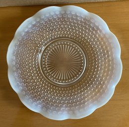 Fenton Opalescent Hobnail Platter