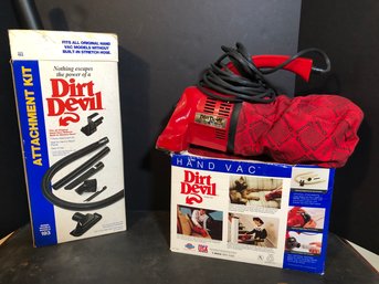 Dirt Devil Handheld Vac & Attachment Kit