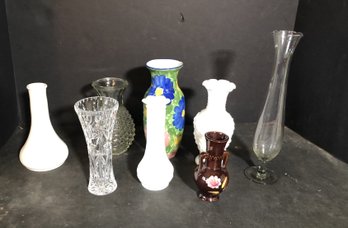 8pc Vase Lot