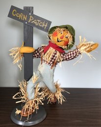 Rare Annalee Scarecrow Corn Patch - 27.5'
