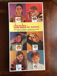 1968 Charades For Juniors Boardgame