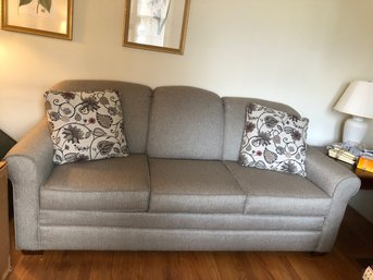 Emerald Craft Grey Sofa - Like New