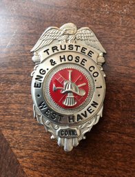 West Haven Fire Department Badge