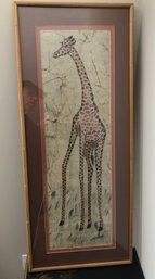 Original Giraffe Painting - Signed