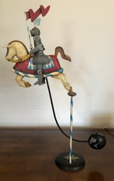 Medieval Knight Balance Sculpture