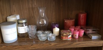 3rd Shelf - Candles
